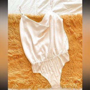 She + Sky cowl neck body suit